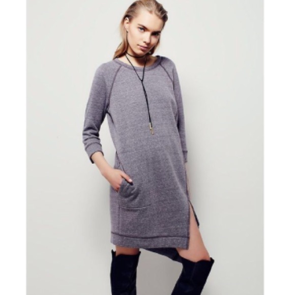 cozy sweatshirt dress